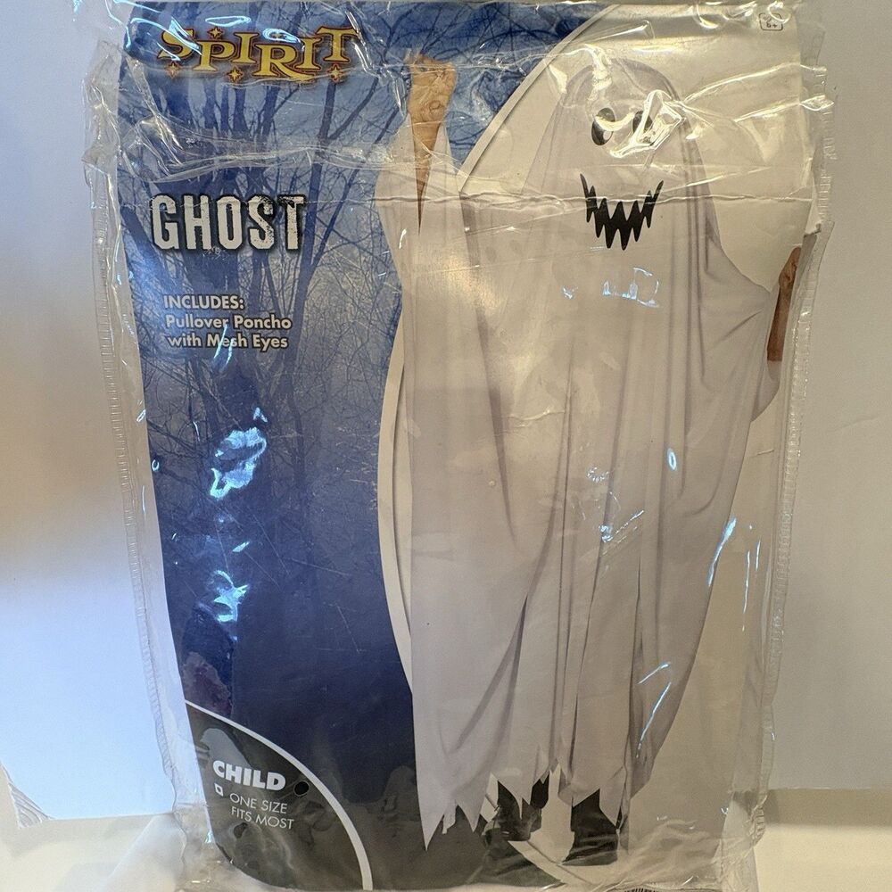 Ghost - Spirit Halloween Costume Child - One Size Fits Most